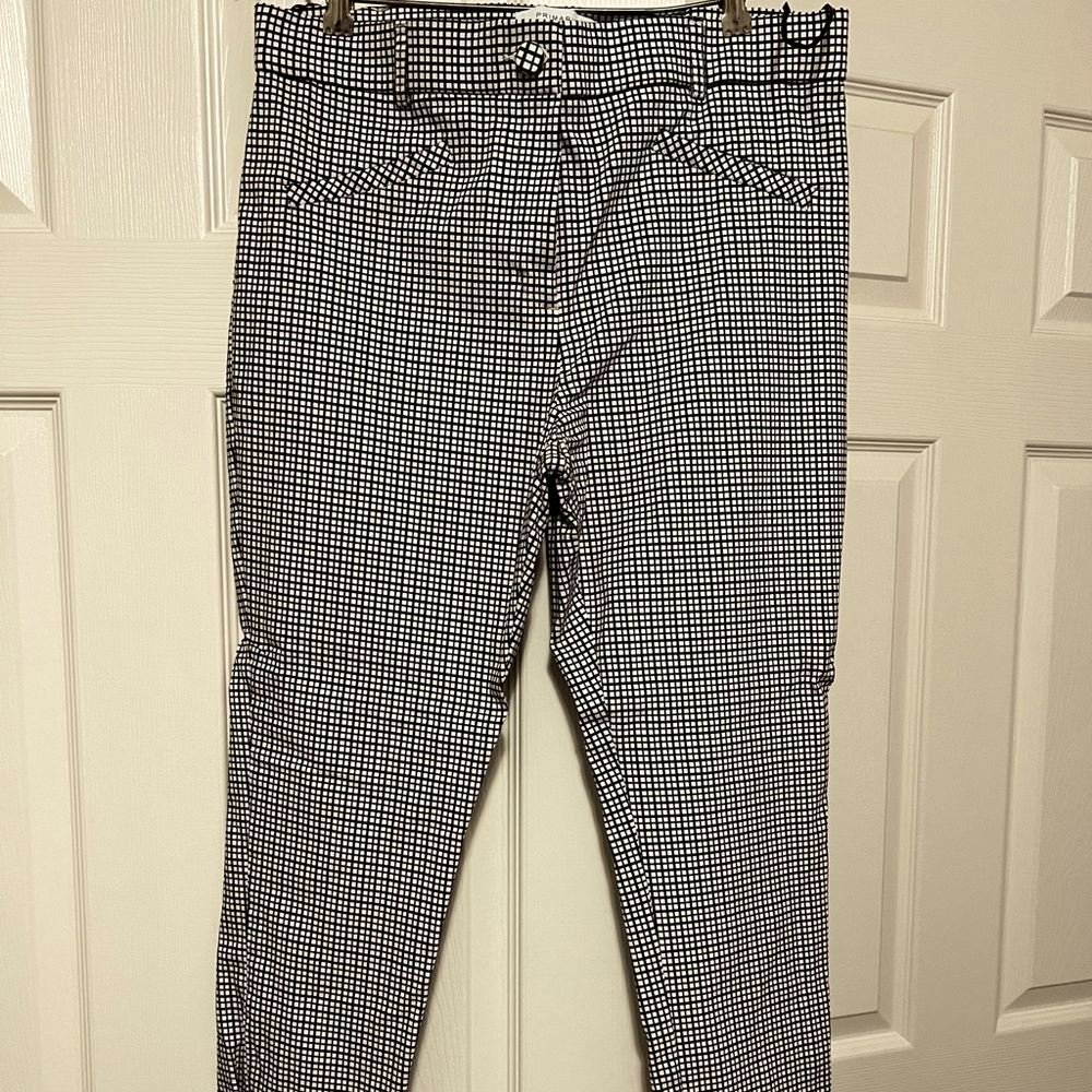 Skinny leg ankle pants